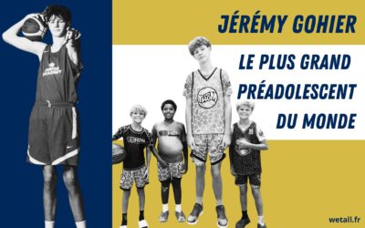 Découvrez Jérémy Gohier, le plus grand préadolescent du monde.